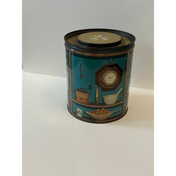 Vintage PG Proctor Gamble old kitchen shortening Coffee Tin Container Jar - Picture 9 of 9